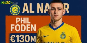 Al Nassr mua Phil Foden với 130 triệu euro