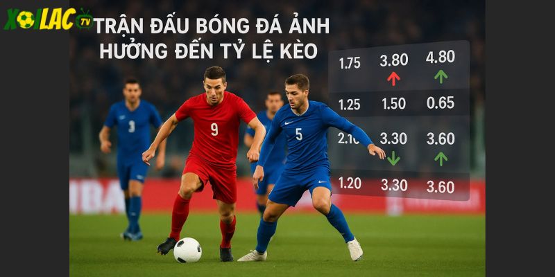 Trận đấu bóng đá ảnh hưởng đến tỷ lệ kèo. Trận đấu bóng đá ảnh hưởng đến tỷ lệ kèo.